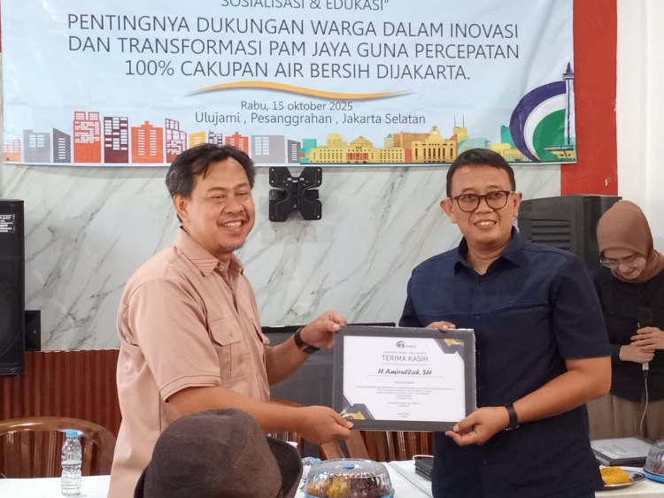 KOMWAJA dan PAM JAYA Bersinergi Dukung Transformasi Menuju Jakarta 100% Air Bersih