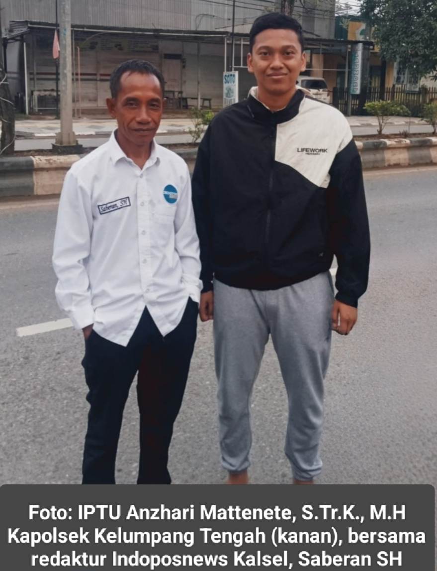 IPTU Anzhari Mattenete Resmi Jabat Kapolsek Kelumpang Tengah, Harapan Baru bagi Keamanan dan Kemajuan Wilayah