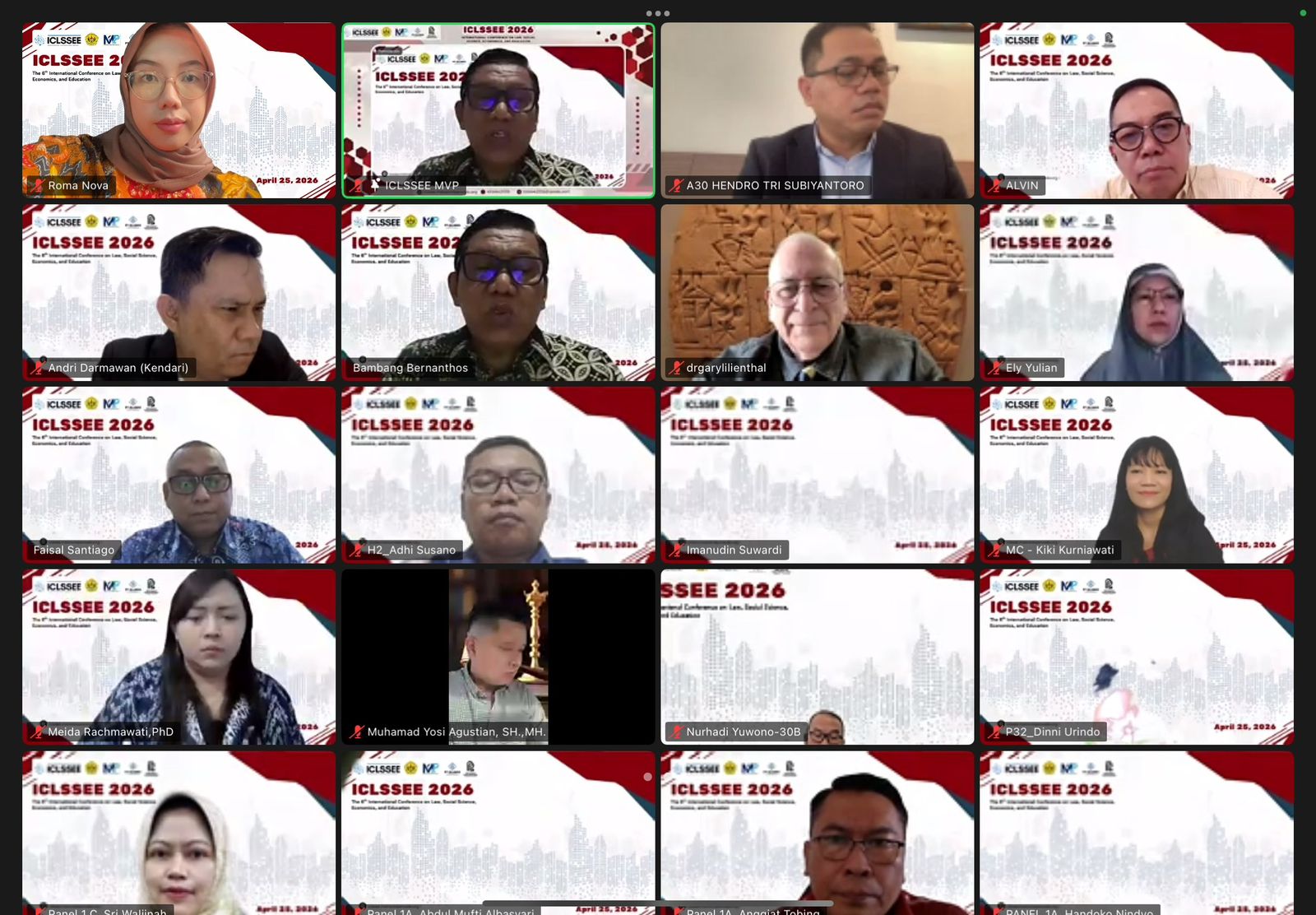 Universitas Borobudur Sukses Gelar Konferensi Internasional ICLSSEE 2026, Perkuat Kolaborasi Global