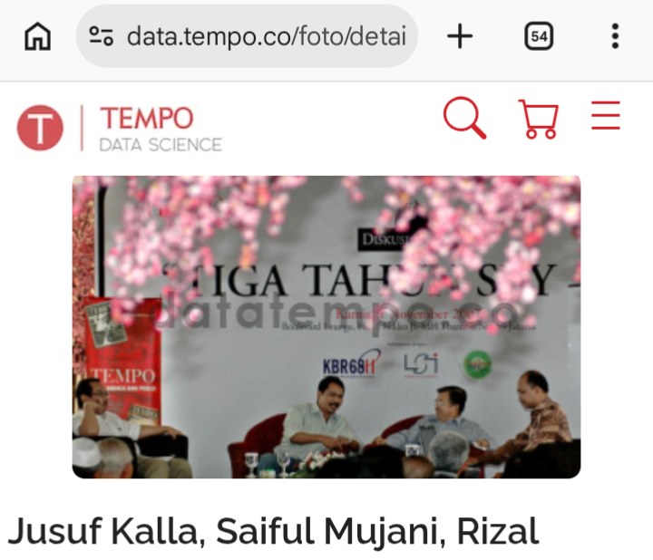 Saiful Mujani Viral karena Seruan Jatuhkan Prabowo, Jejak Digital Tunjukkan Kedekatan Lamanya dengan Jusuf Kalla