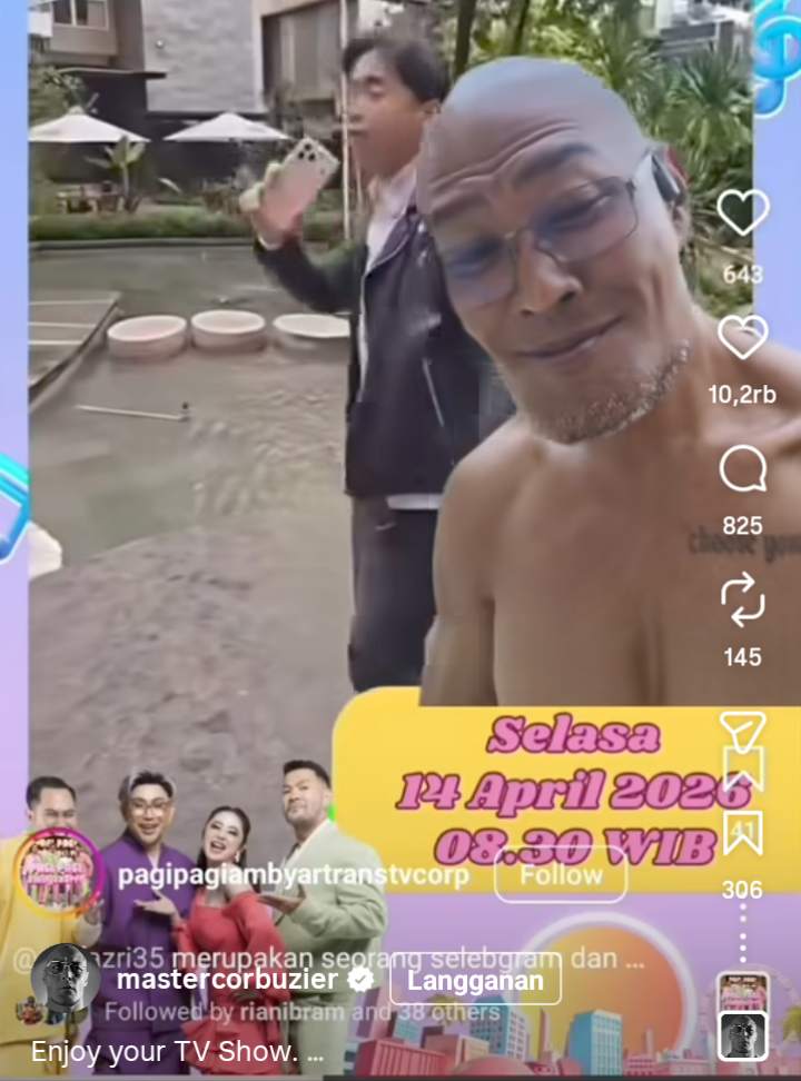 Deddy Corbuzier Sentil Program TV “Pagi Pagi Ambyar”, Ingatkan Soal Etika Bahas Mendiang Vidi Aldiano