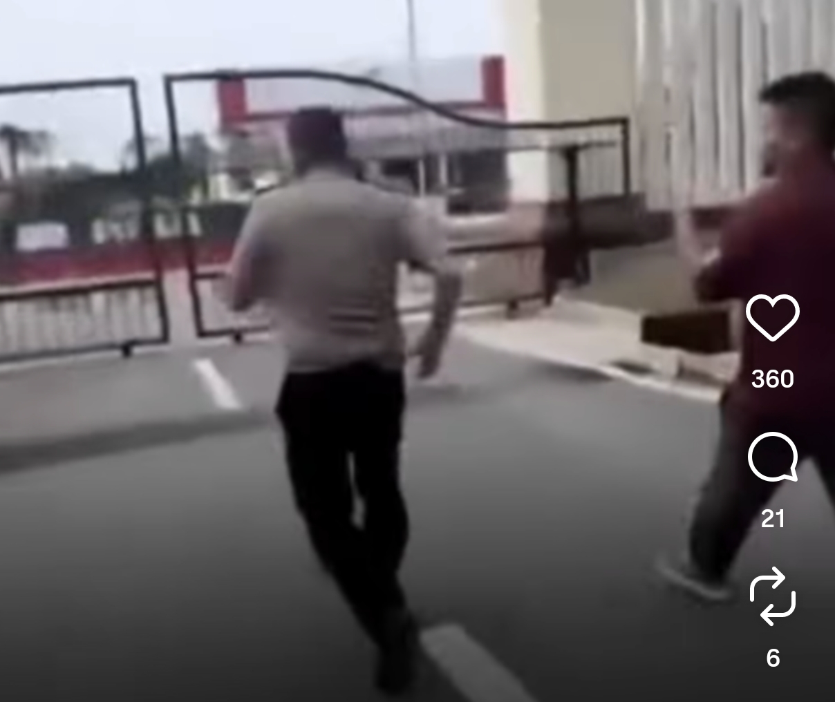 Viral! Oknum Polisi Diduga Ketahuan Selingkuh Dikejar Istri di Polda Sumut