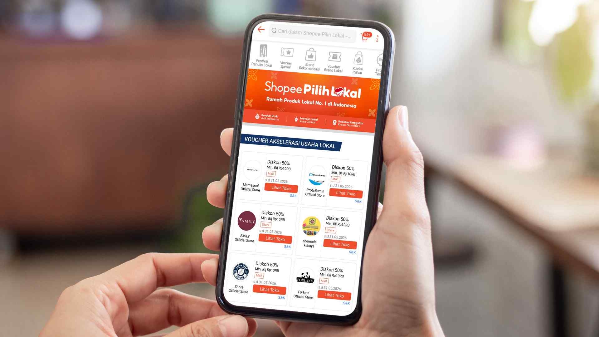 ‎Shopee Tebar Voucher Baru, Dukungan untuk Produk Lokal Tembus Rp100 Miliar hingga Mei 2026